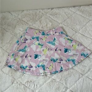 Jumping Beans Butterfly Skort 6X | Pink Athletic Skirt w/ Shorts